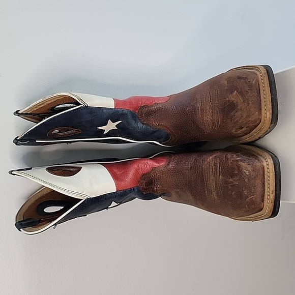 Twisted X Patriotic Brown and Navy Boots main image 4